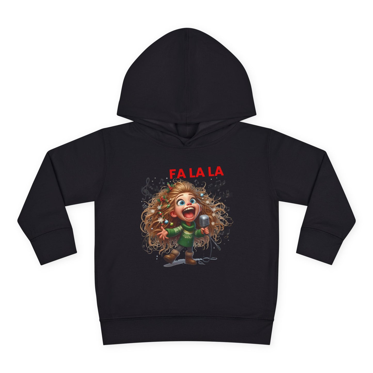 FA LA LA Christmas Toddler Hoodie