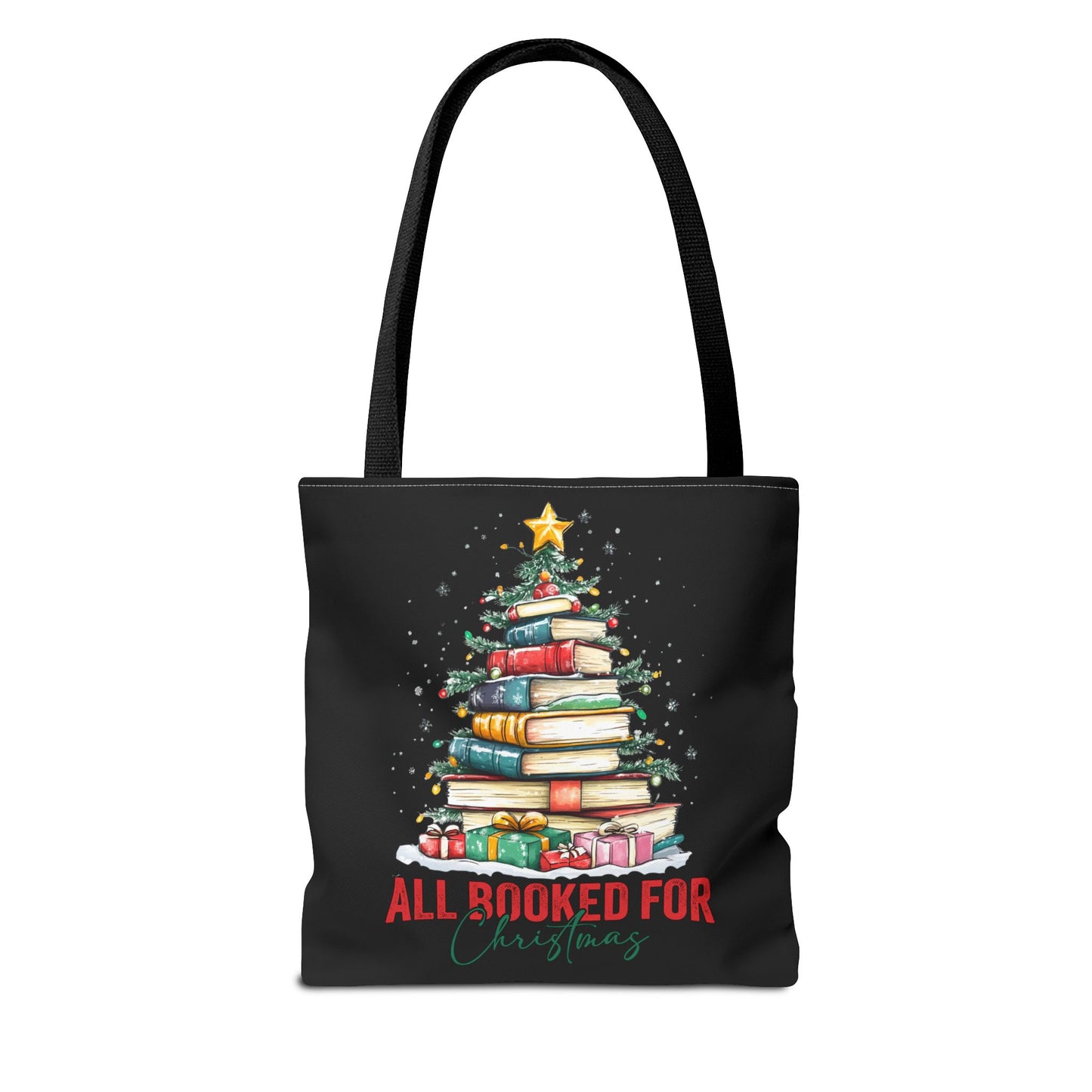 All Booked for Christmas Tote Bag