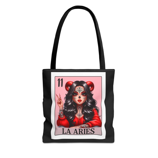 " La Aries Spanish Horoscope Tote Bag