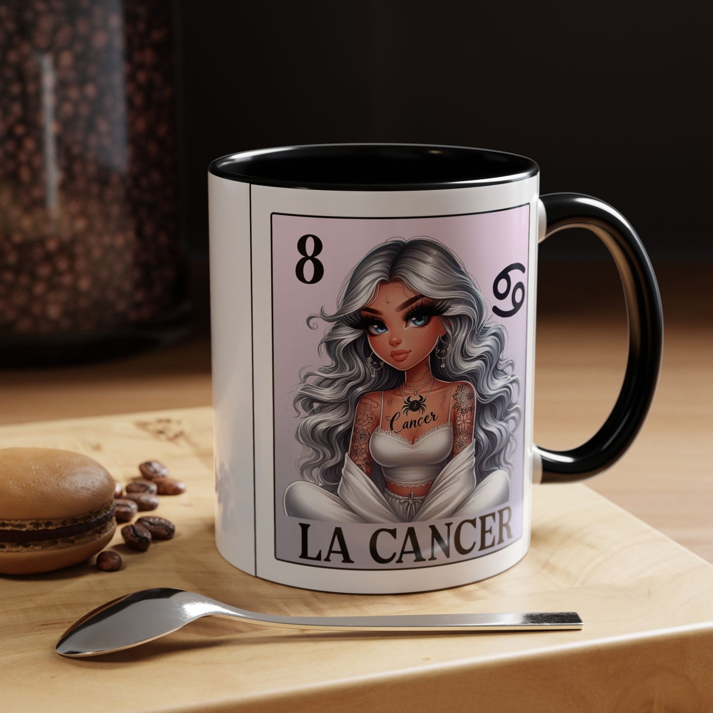 La Cancer Spanish Horoscope Coffee Mug