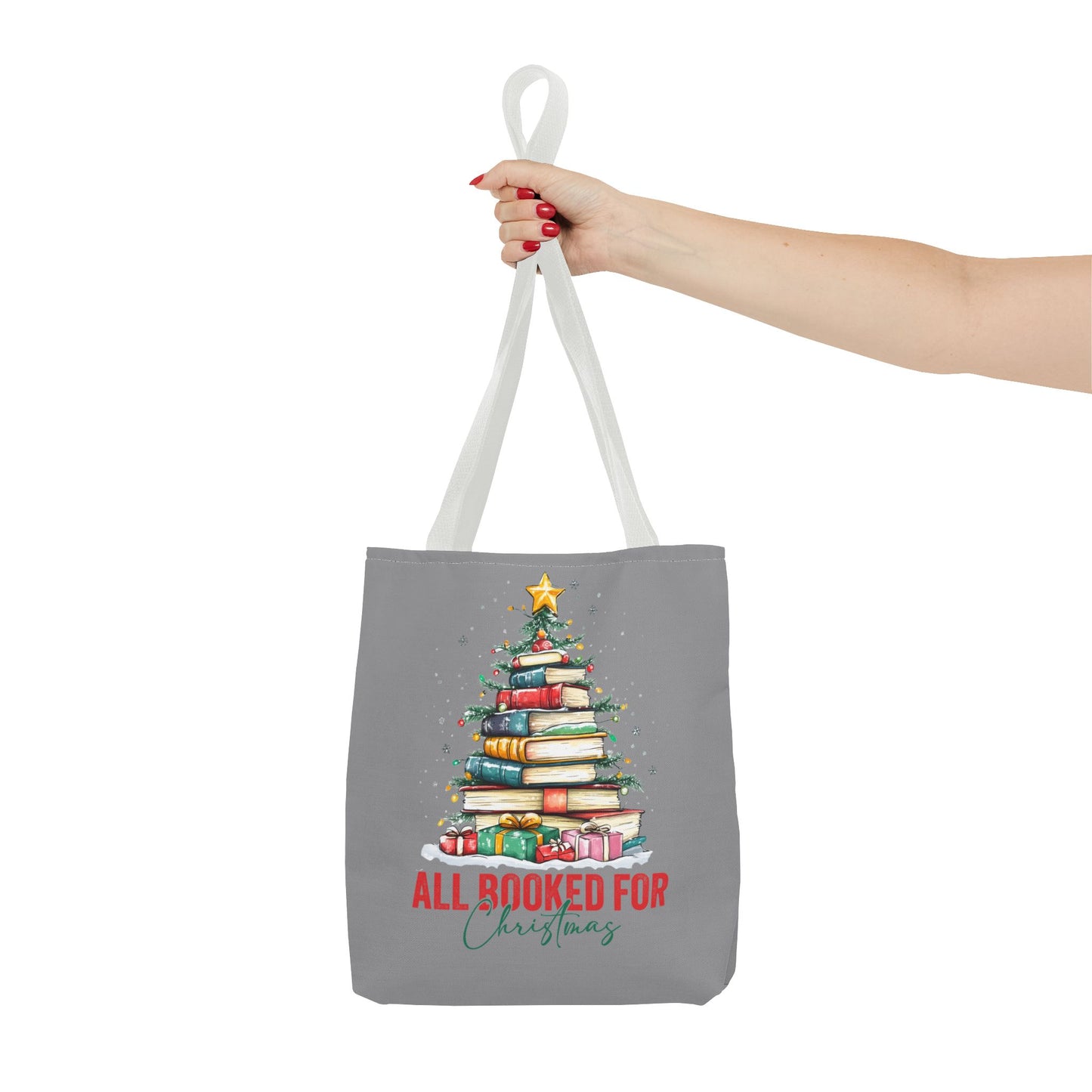 All Booked For Christmas Tote Bag