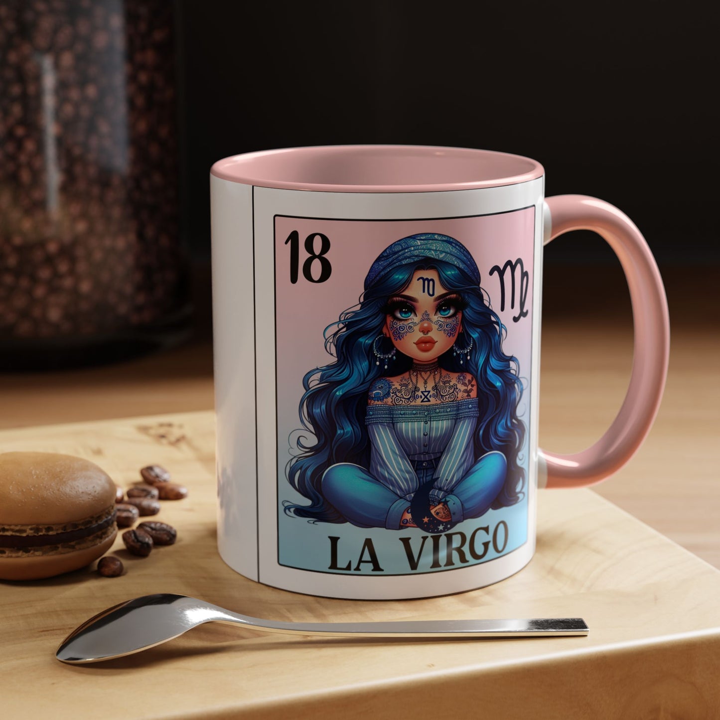 La Virgo Spanish Horoscope Coffee Mug