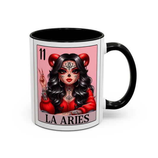 La Aries Spanish Horoscope Coffee Mug