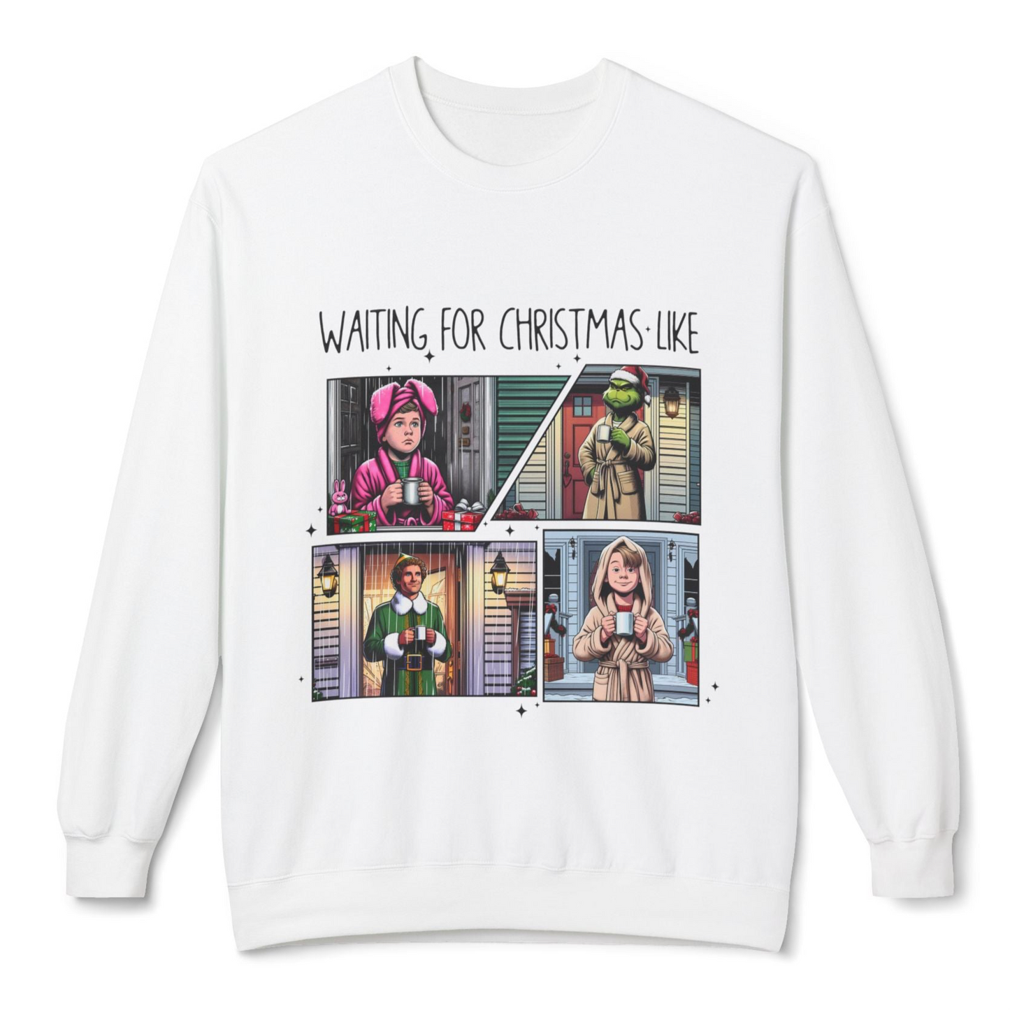 Christmas Sweater Unisex Sweatshirt - Waiting for Christmas Like