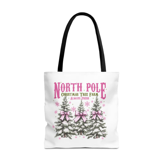 North Pole Christmas Tote Bag