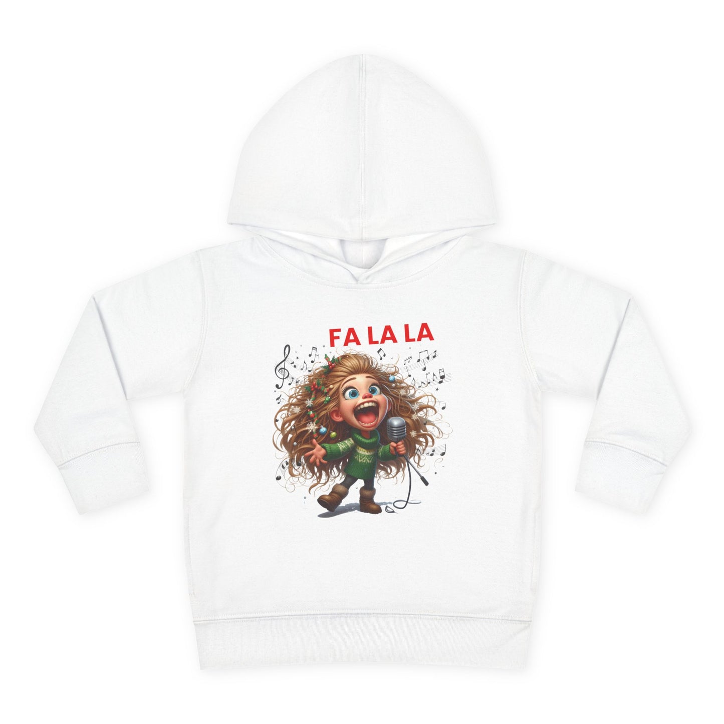 FA LA LA Christmas Toddler Hoodie