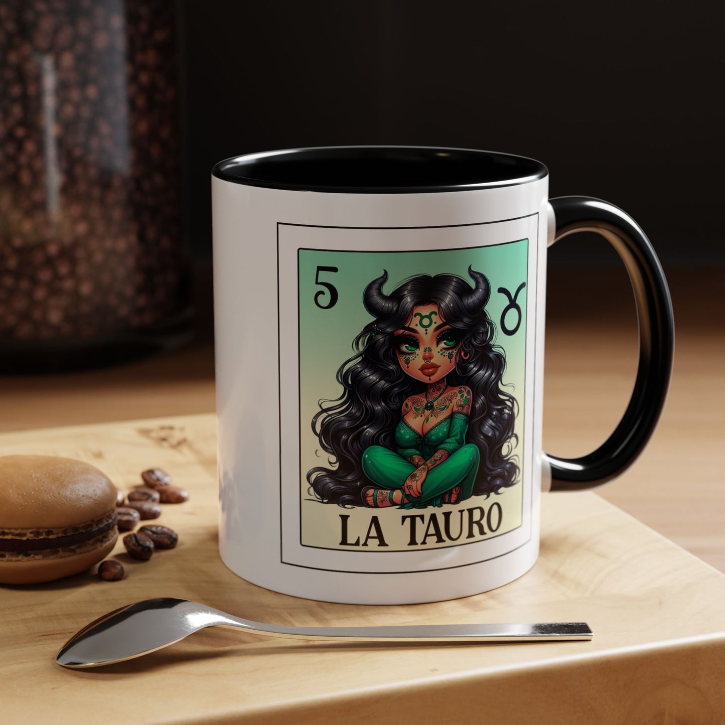 La Tauro Spanish Horoscope Coffee Mug