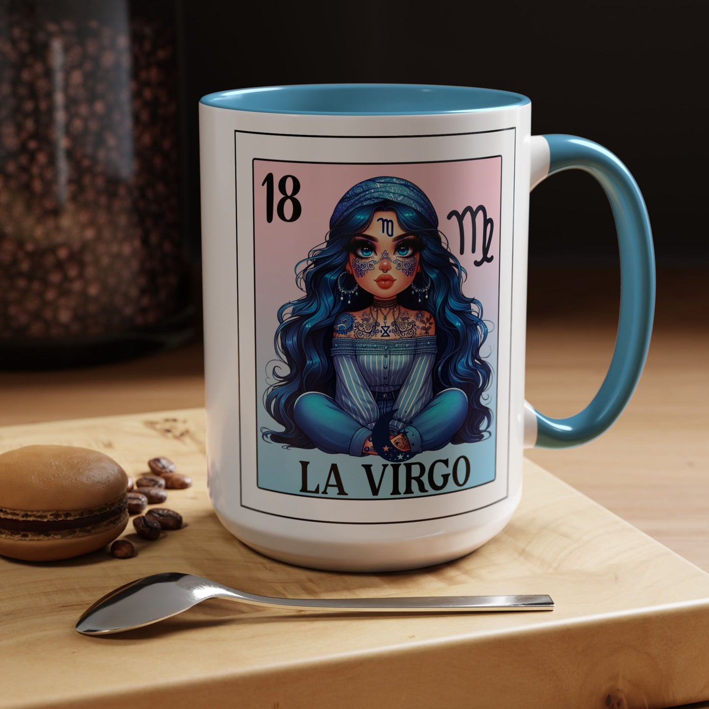 La Virgo Spanish Horoscope Coffee Mug