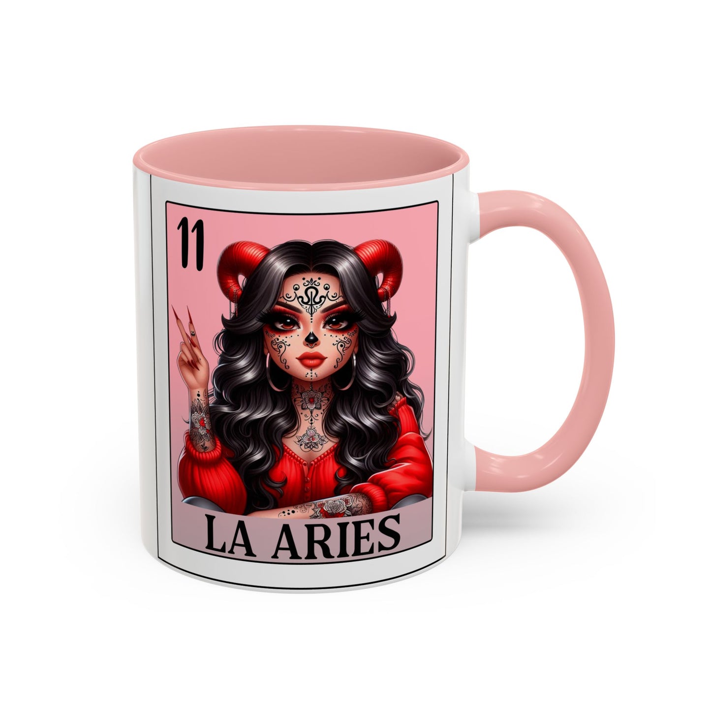 La Aries Spanish Horoscope Coffee Mug