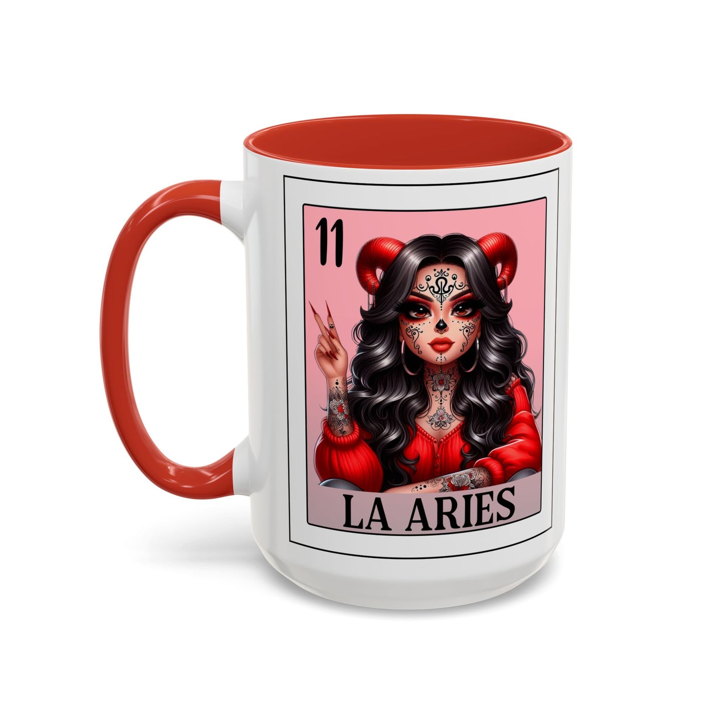 La Aries Spanish Horoscope Coffee Mug