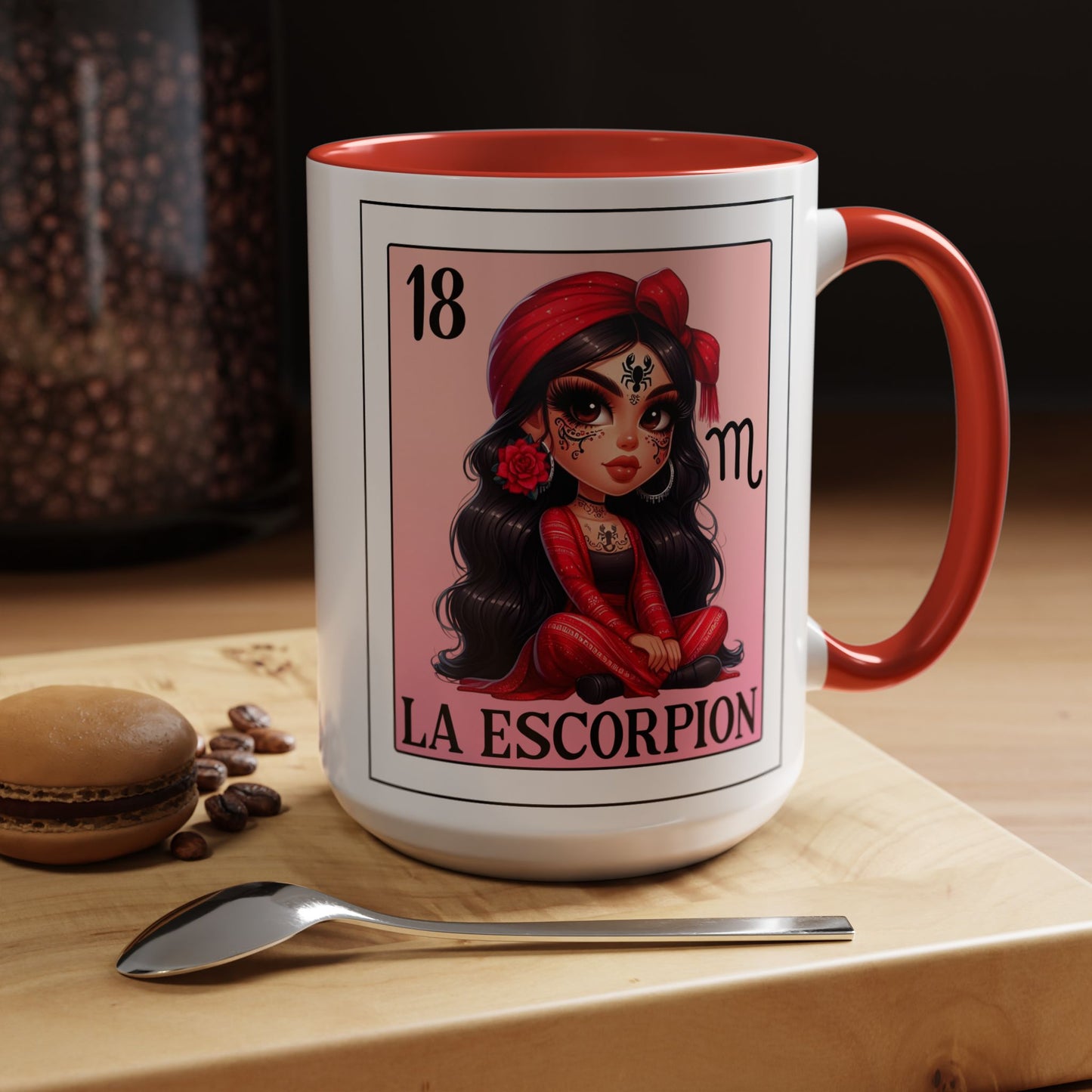 La Escorpion Spanish Horoscope Coffee Mug