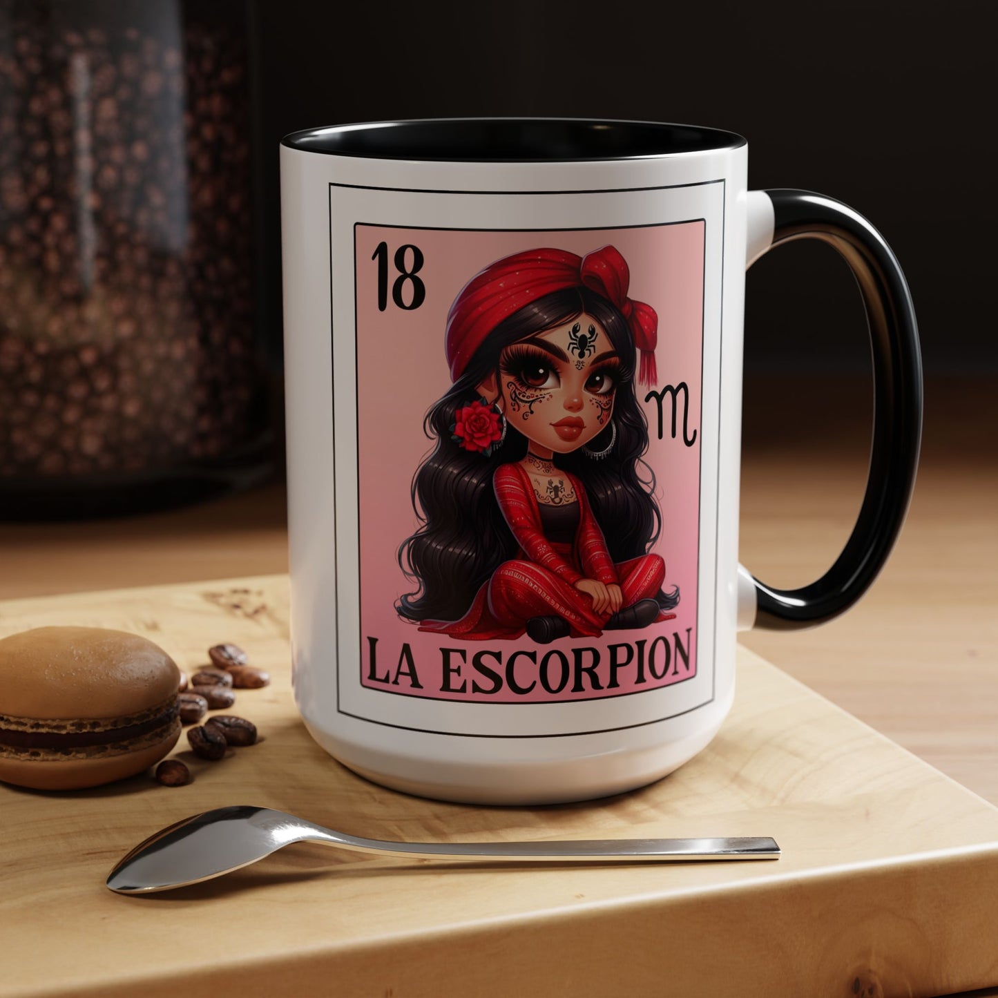 La Escorpion Spanish Horoscope Coffee Mug