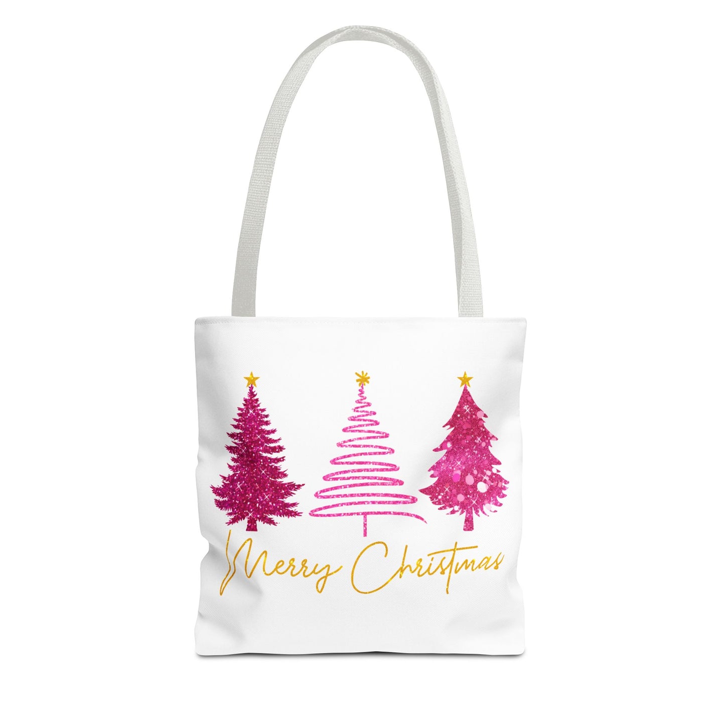 Merry Christmas Tree Tote Bag