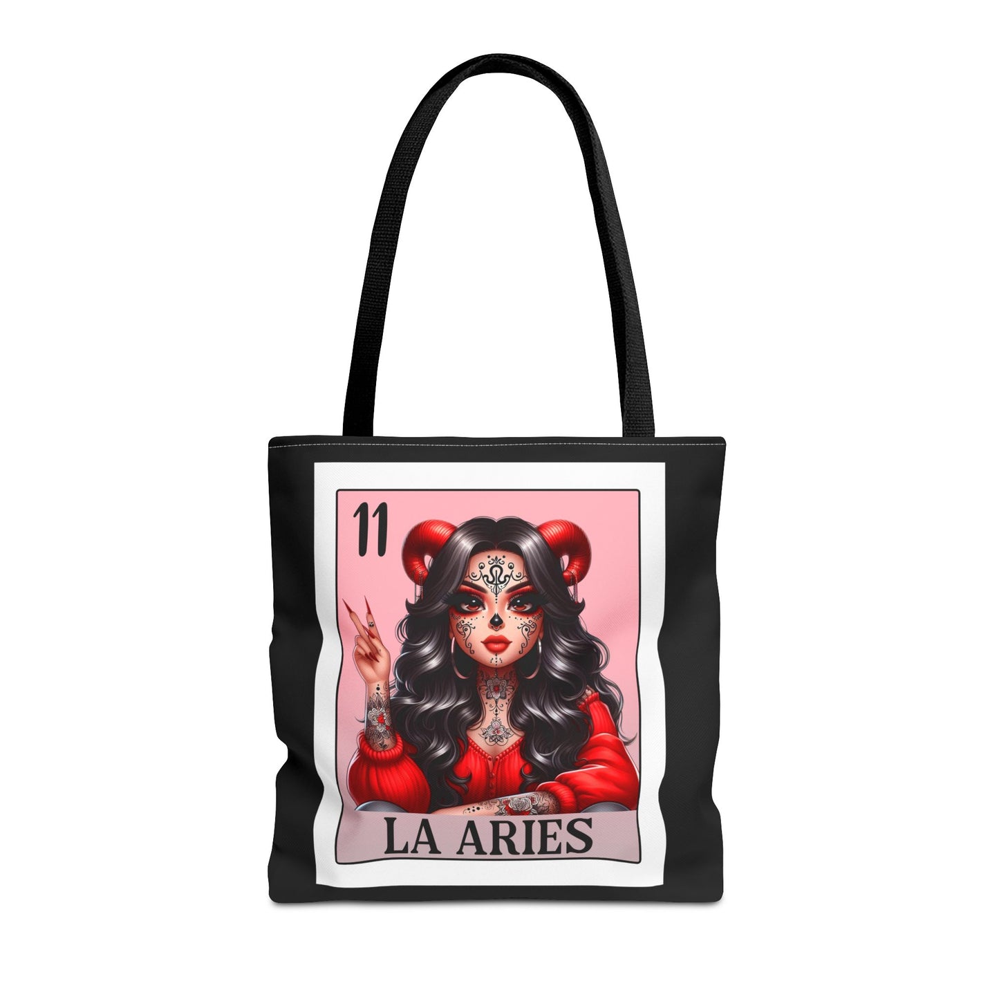 " La Aries Spanish Horoscope Tote Bag