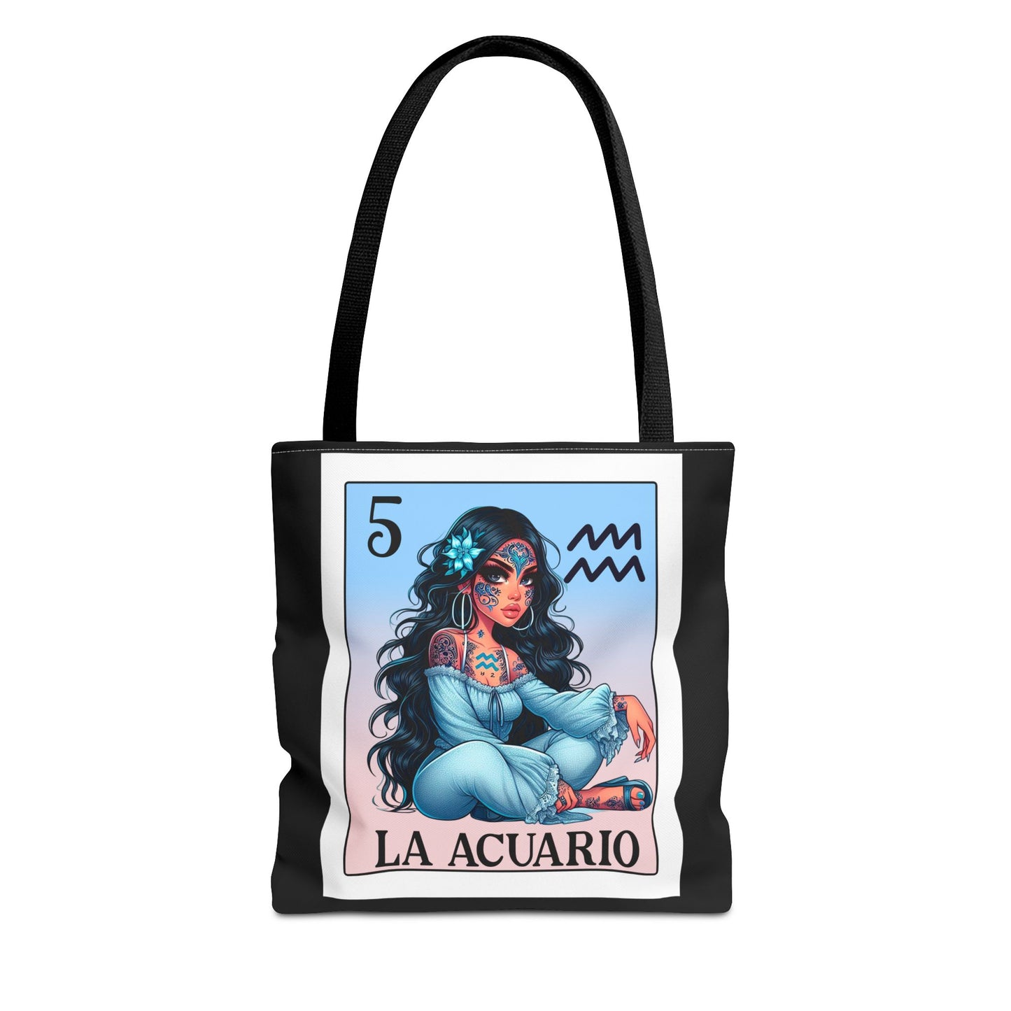 Acuario Spanish Horoscope Tote Bag