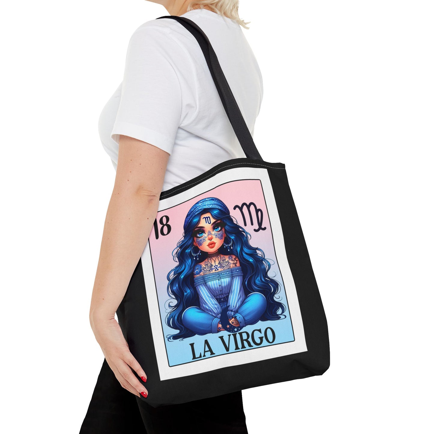 Virgo Spanish Horoscope Tote Bag