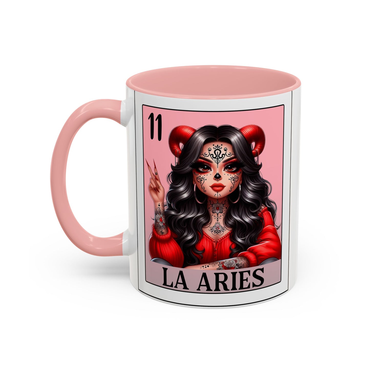 La Aries Spanish Horoscope Coffee Mug