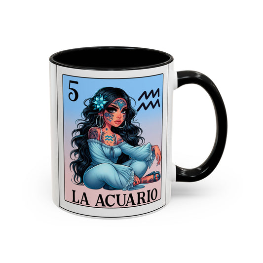 La Acuario Spanish Horoscope Coffee Mug